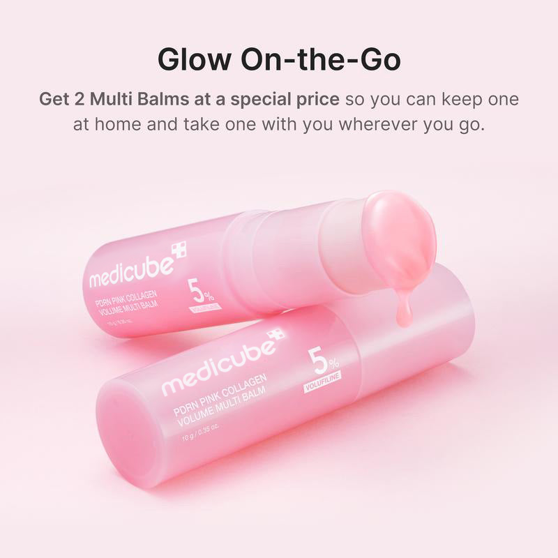 🍉LAST DAY - BUY 1 GET 1 FREE🍉Pink Collagen Volume Multi Balm