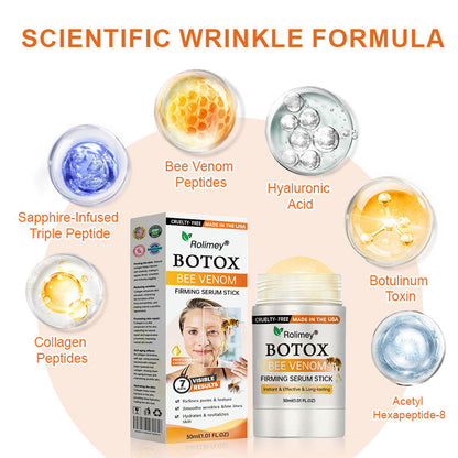 💫Made and Shipped from USA Rolimey® Botox Bee Venom Firming Serum Stick(⏳LAST DAY 70% OFF)✨